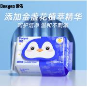 德佑湿厕纸家庭装80抽*6包 洁...